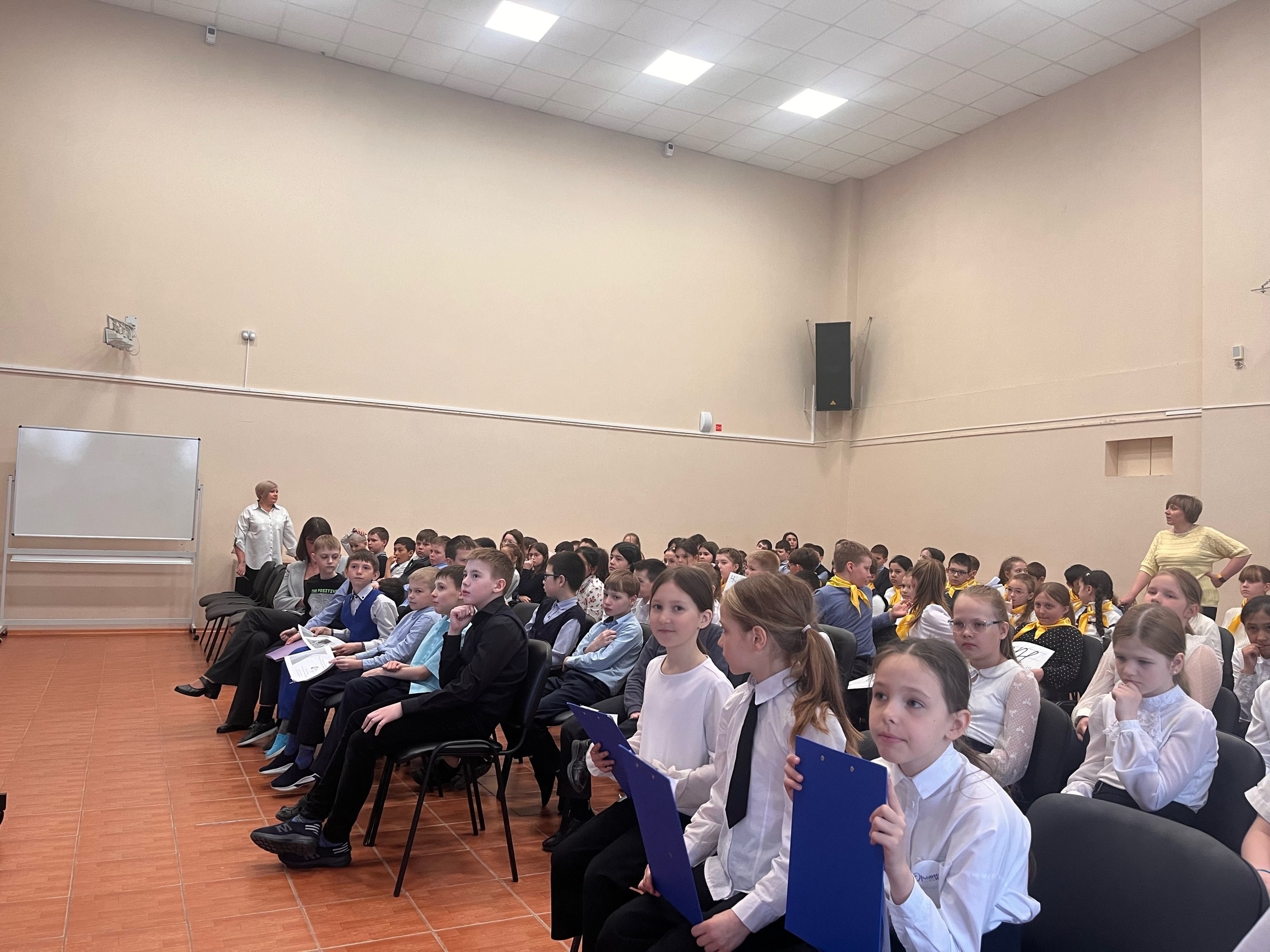 Итоговые линейки &amp;quot;Презентация достижений&amp;quot;.